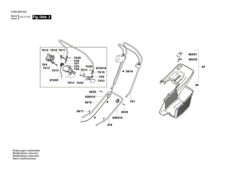 New Genuine Bosch F016L61468 Connector Housing
