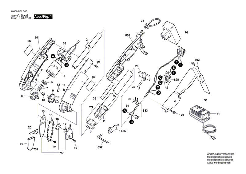 New Genuine Bosch F016L61502 Push-Button
