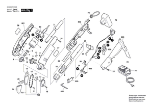 New Genuine Bosch F016L61502 Push-Button
