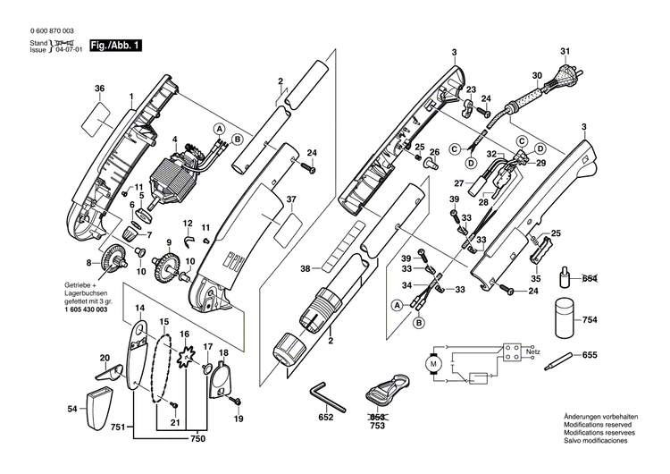 New Genuine Bosch F016L61504 Plug Gauge