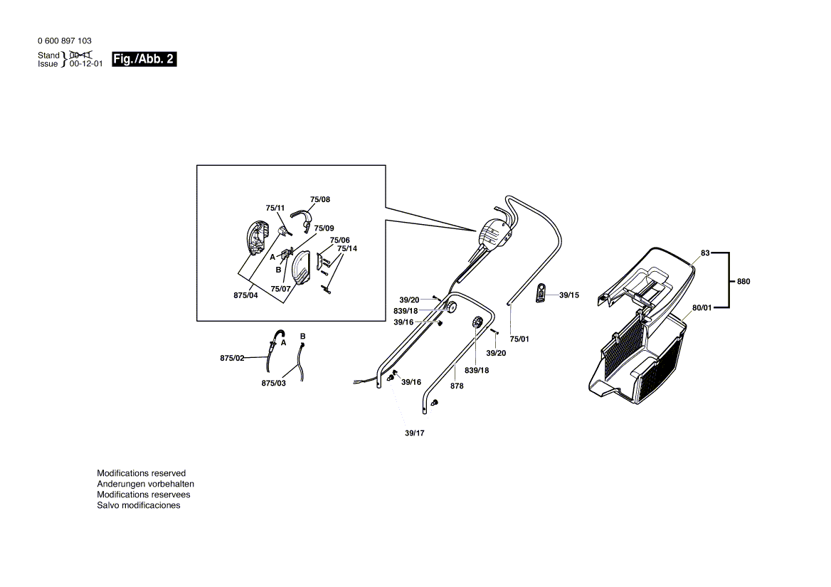 New Genuine Bosch F016L61773 Catcher Container