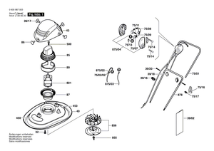 New Genuine Bosch F016L62363 Warning Label
