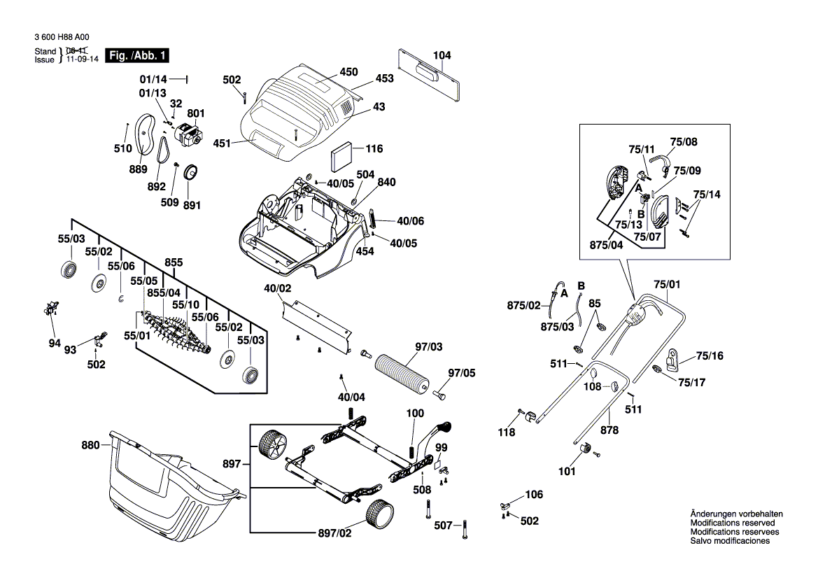 New Genuine Bosch F016L62865 Collection box