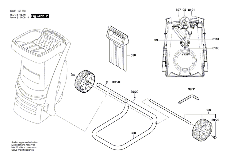 New Genuine Bosch F016L64687 Switching Cam