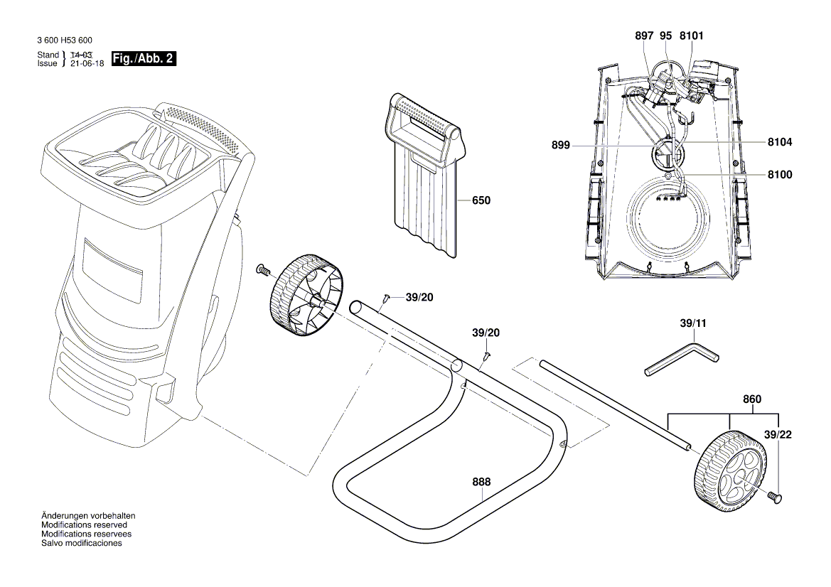 New Genuine Bosch F016L64745 Backing Plate