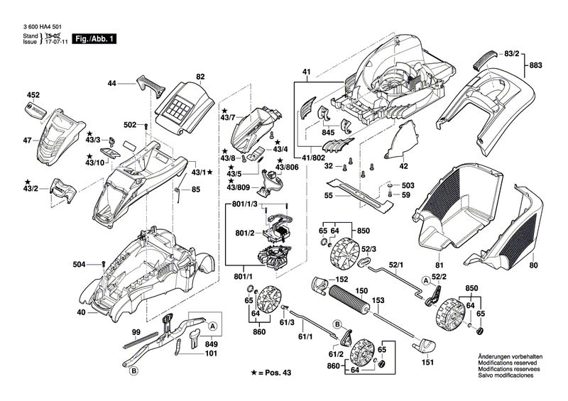 New Genuine Bosch F016L64900 Bracket