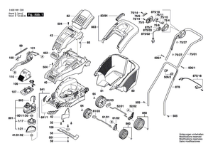 New Genuine Bosch F016L65166 bottom handle