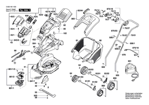 New Genuine Bosch F016L65571 bottom handle