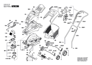 New Genuine Bosch F016L66158 Mower deck