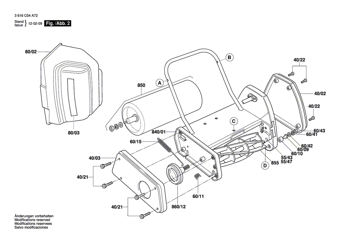 New Genuine Bosch F016L66172 Support