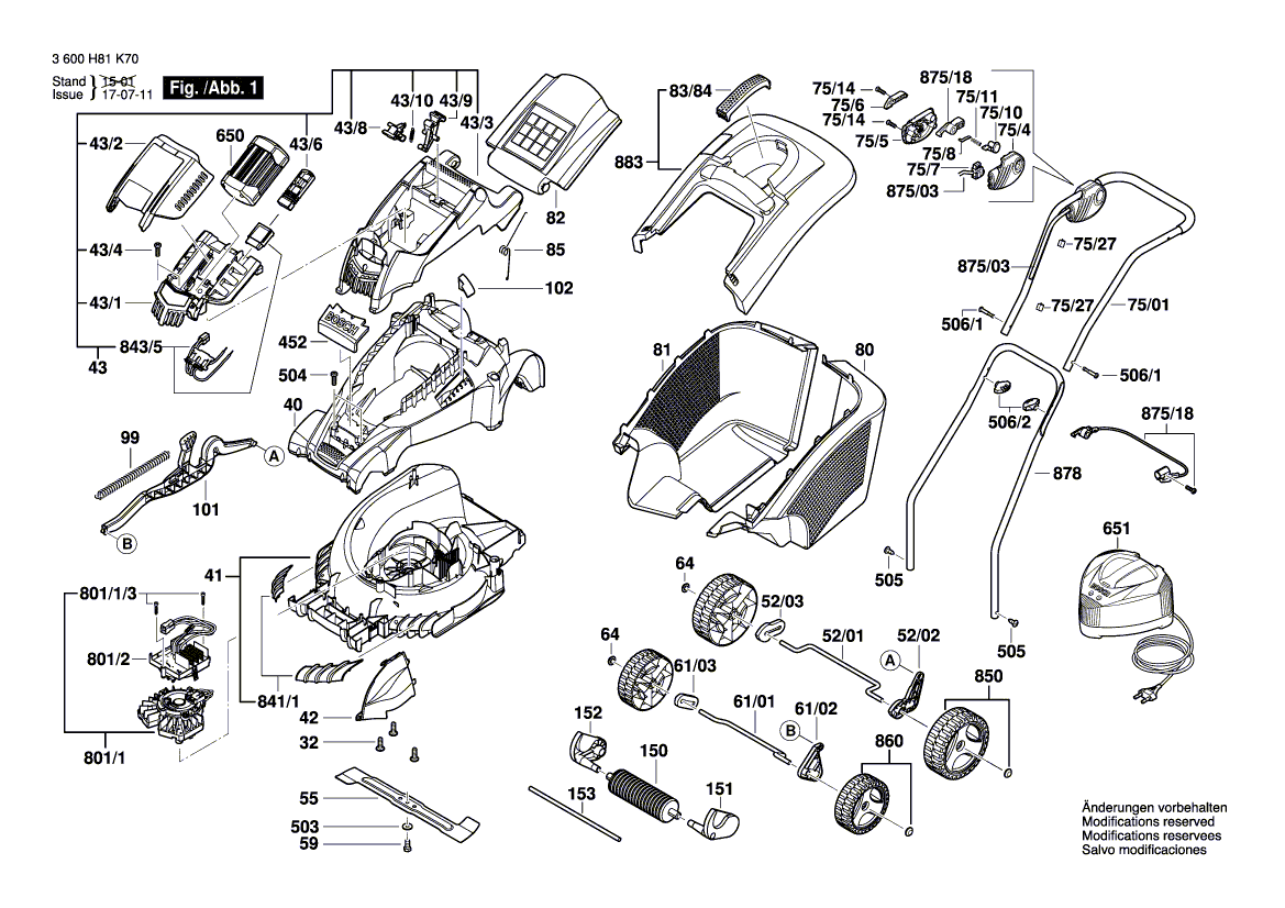 New Genuine Bosch F016L66416 Leaf Spring