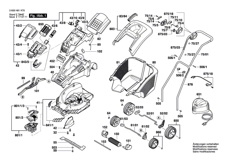 New Genuine Bosch F016L66416 Leaf Spring
