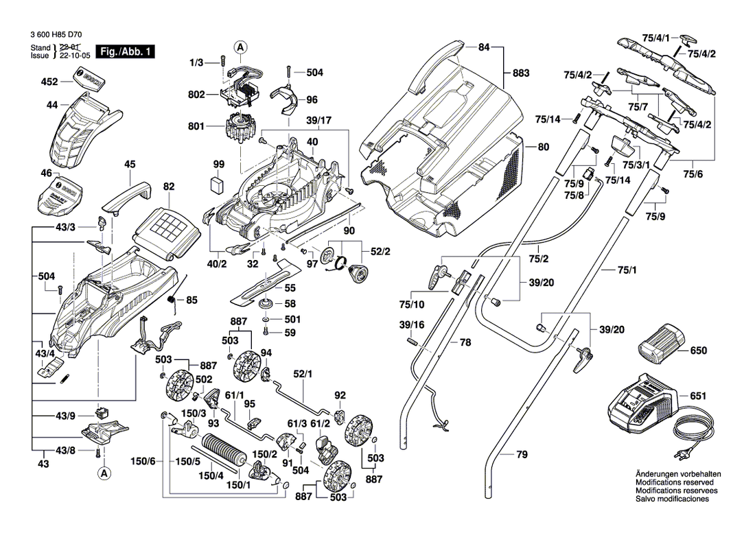 New Genuine Bosch F016L66687 closing spring