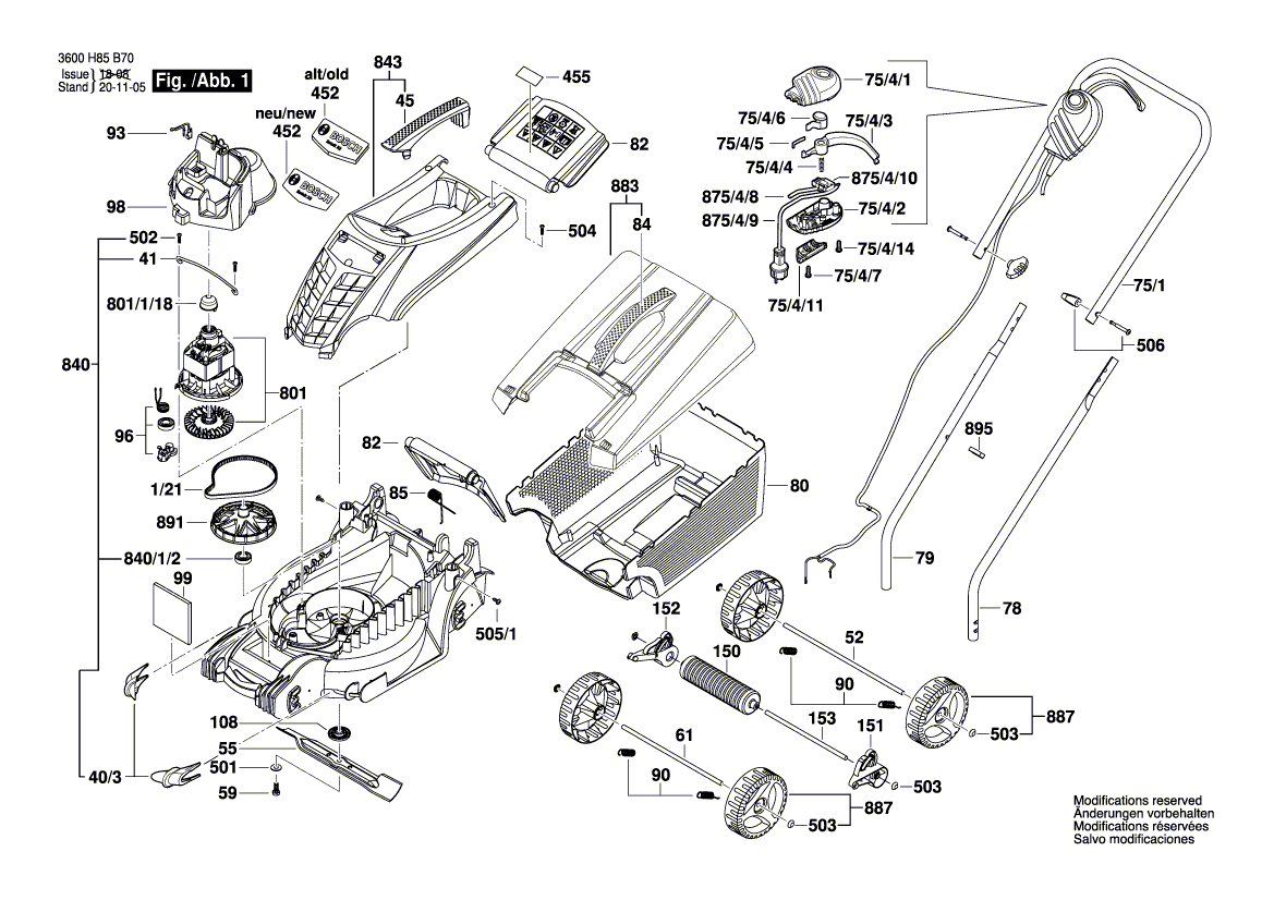 New Genuine Bosch F016L66855 Roller Carrier