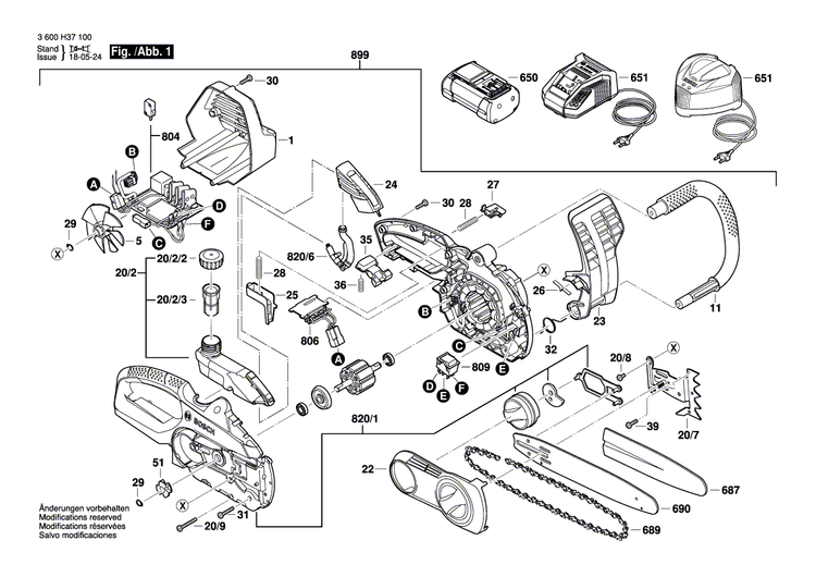 New Genuine Bosch F016L67010 Guide Rail