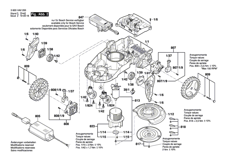 New Genuine Bosch F016L67778 Mounting Bracket