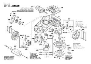 New Genuine Bosch F016L67951 Screw and washer assembly