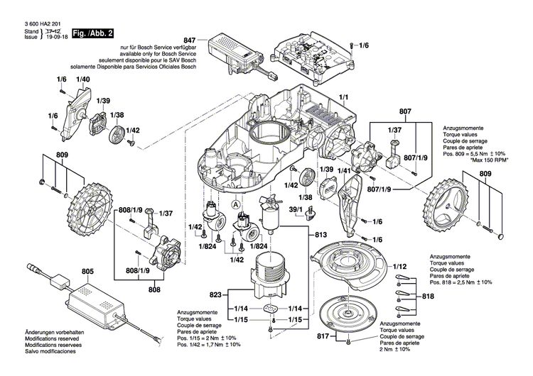 New Genuine Bosch F016L67951 Screw and washer assembly