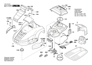 New Genuine Bosch F016L67951 Screw and washer assembly