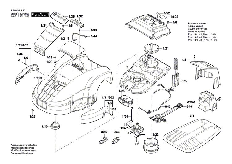 New Genuine Bosch F016L67951 Screw and washer assembly