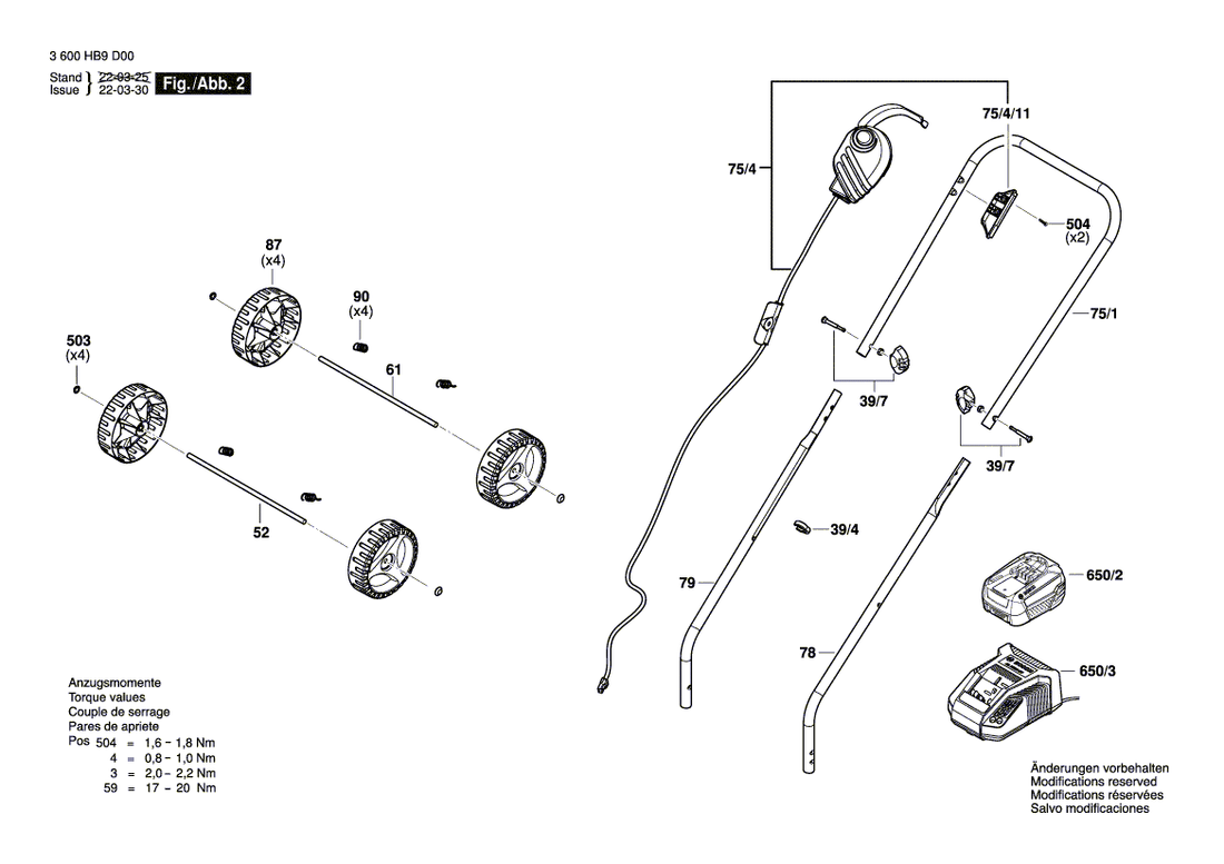 New Genuine Bosch F016L68048 Switch