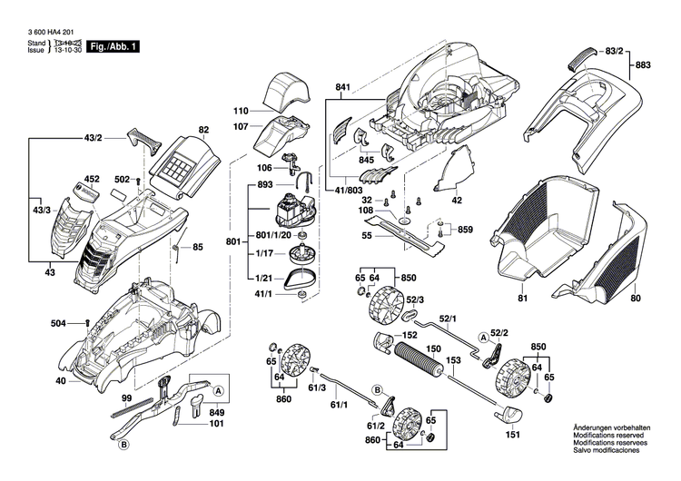 New Genuine Bosch F016L68084 Carrying Handle