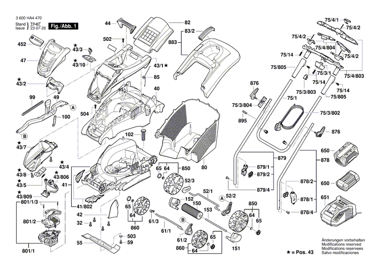 New Genuine Bosch F016L68100 Housing