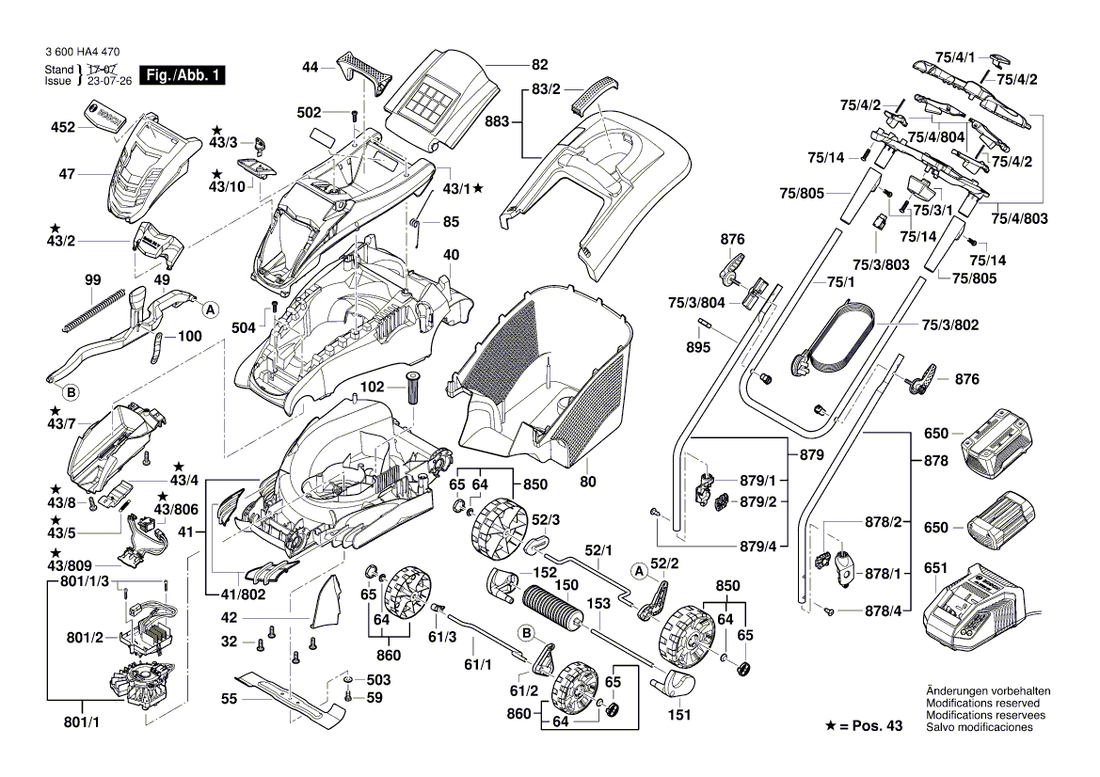 New Genuine Bosch F016L68526 Axle