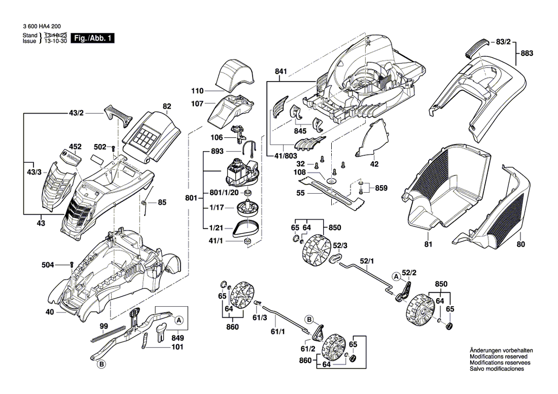 New Genuine Bosch F016L69086 Collector Box Bottom