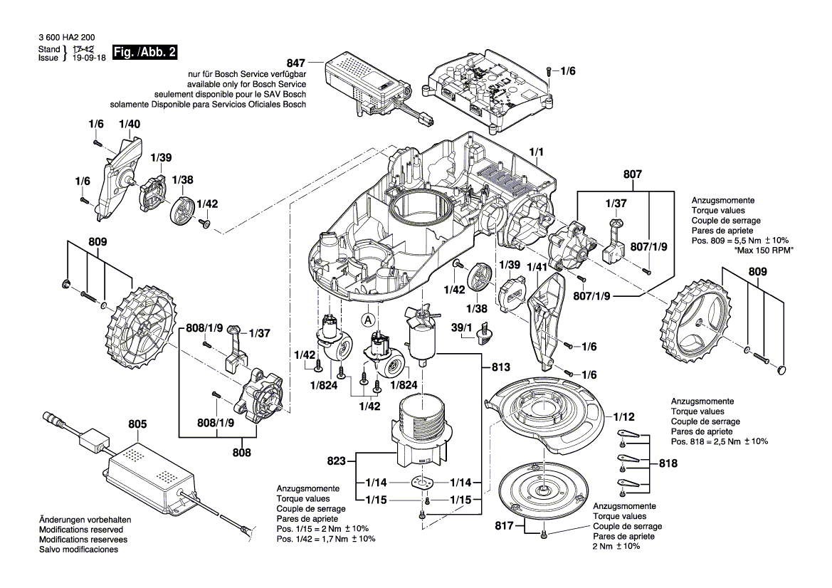 New Genuine Bosch F016L69118 Power supply unit