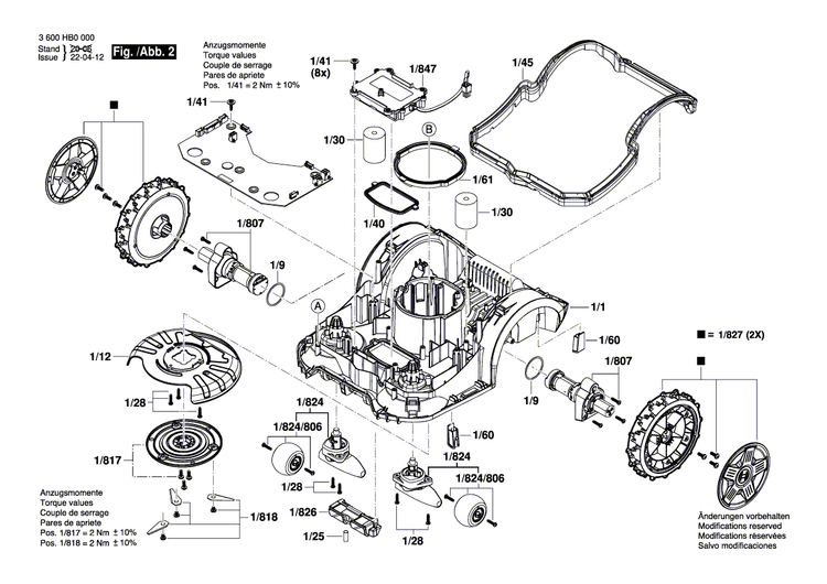 New Genuine Bosch F016L69145 Membrane