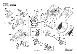 New Genuine Bosch F016L69213 Motor Hood