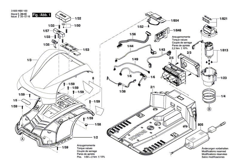 New Genuine Bosch F016L69432 Membrane