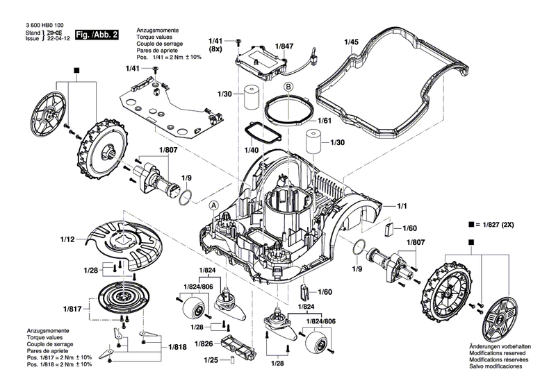 New Genuine Bosch F016L69434 Membrane