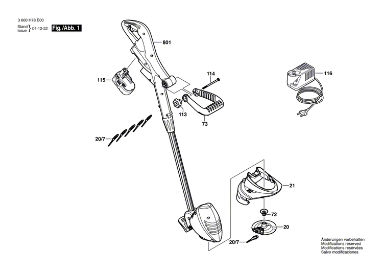 New Genuine Bosch F016L71359 Knife Guard