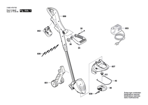 New Genuine Bosch F016L71360 Knife Guard