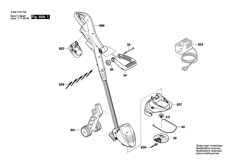 New Genuine Bosch F016L71360 Knife Guard