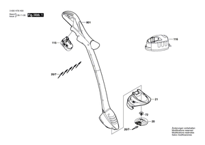 New Genuine Bosch F016L71366 Knife Guard