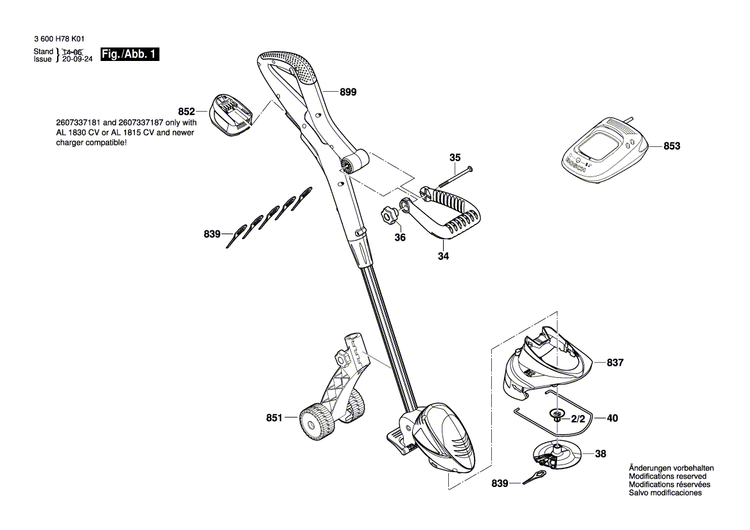 New Genuine Bosch F016L71380 Knife Guard