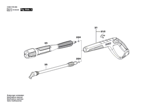 New Genuine Bosch F016L72004 Hose