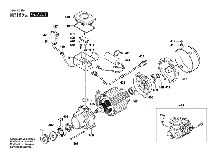New Genuine Bosch F016L72018 Valve Insert