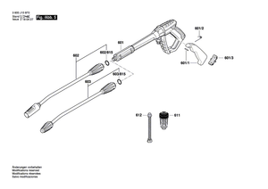 New Genuine Bosch F016L72035 O-Ring