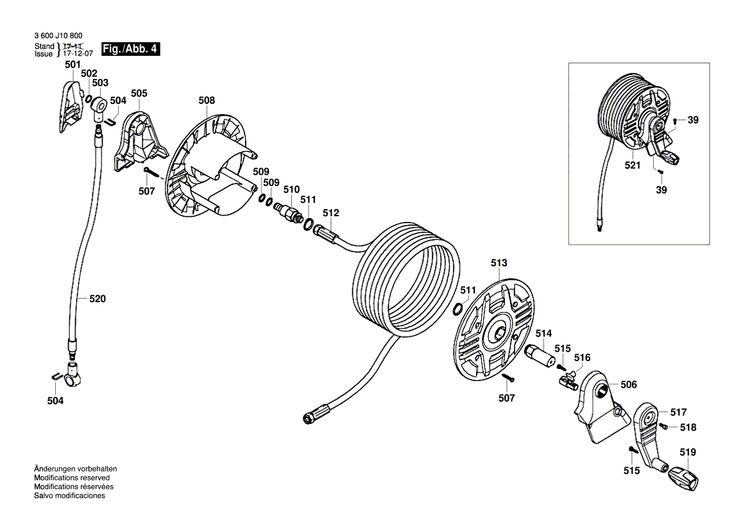 New Genuine Bosch F016L72037 Wobble Plate