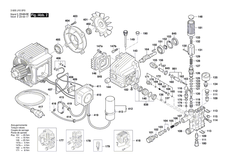 New Genuine Bosch F016L72076 Plug