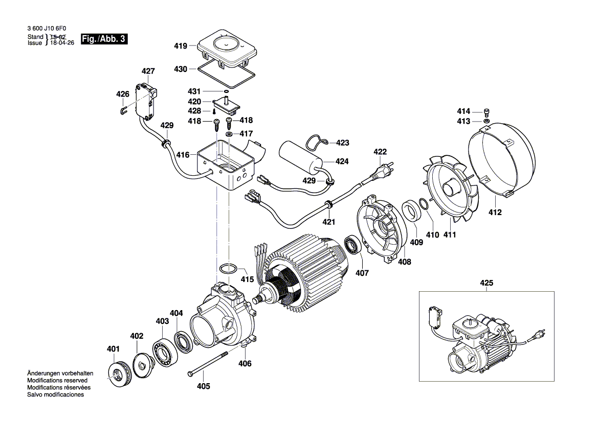 New Genuine Bosch F016L72087 Switch