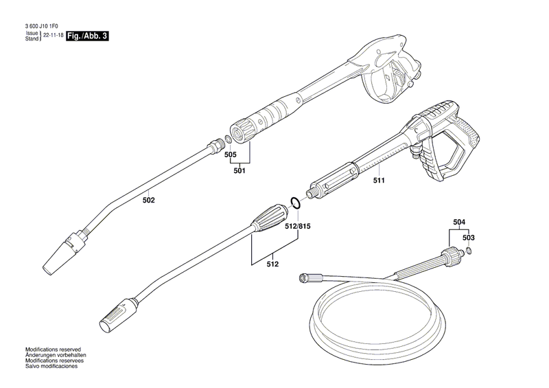 New Genuine Bosch F016L72103 Housing
