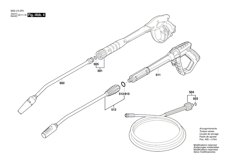 New Genuine Bosch F016L72105 Bracket