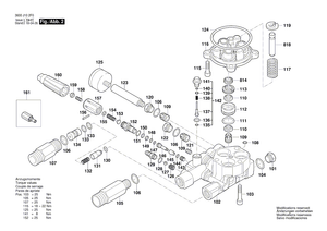 New Genuine Bosch F016L72121 Handle