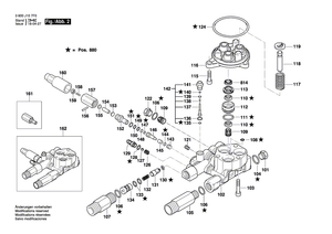 New Genuine Bosch F016L72176 Wobble Plate