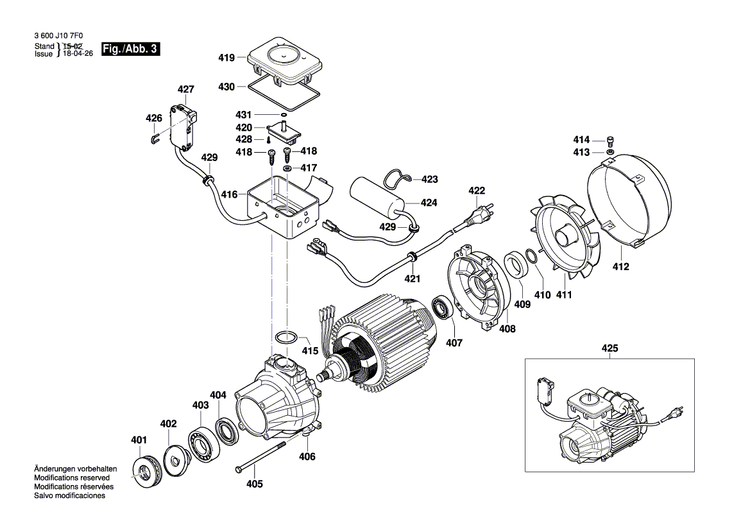 New Genuine Bosch F016L72177 Screw